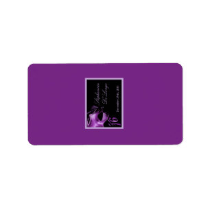 1.25"x2.75" Hershey's Miniature Sweet 16 Purple Label