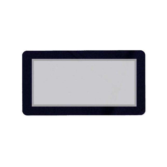 1.25"x2.75" Mailing Address ARMY Uniform Blues Bri Label (Front)