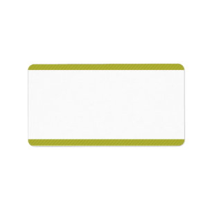 1.25"x2.75" Mailing Address Green and Brown Damask Label