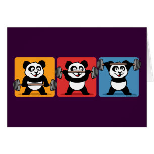 1-2-3 Weightlifting Panda