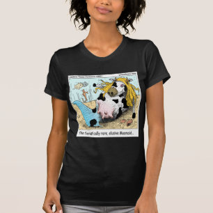 1/2 Cow 1/2 Mermaid Moomaid Funny T-Shirt