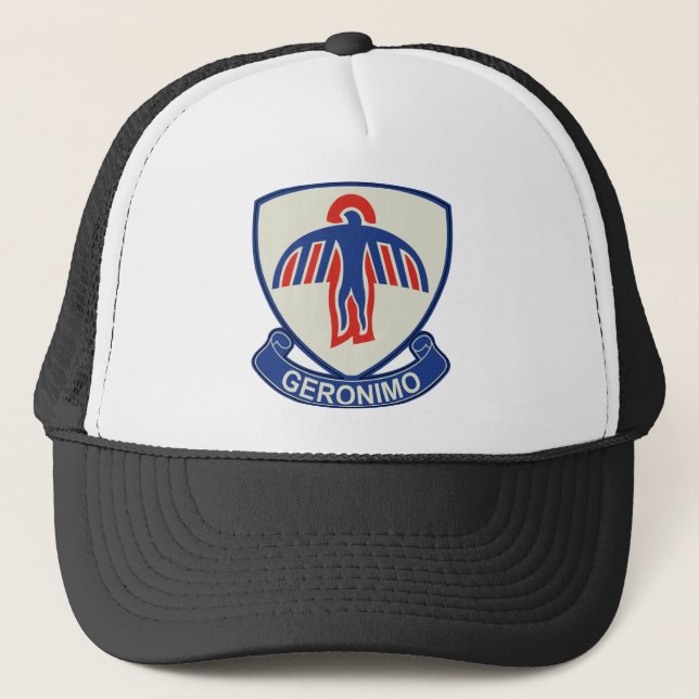 1-501st Parachute Infantry Regiment (2) (PIR) Trucker Hat (Front)