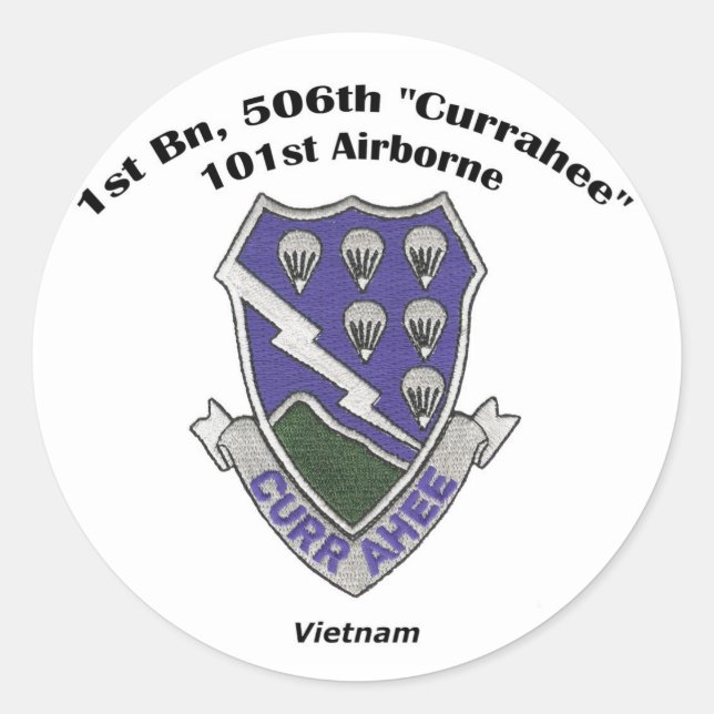 1-506th Stickers - Vietnam (Front)
