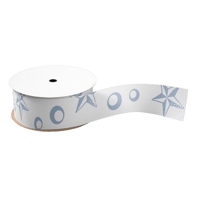 1.5" Grosgrain Ribbon Seahorse Ocean Beach Water (Spool)