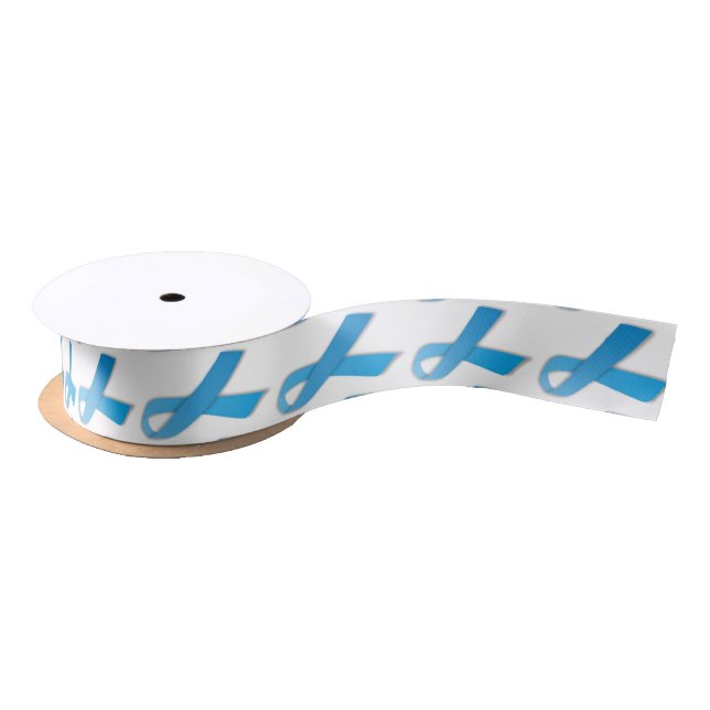 1.5" Wide Satin Prostate Cancer Awareness Ribbon (Spool)
