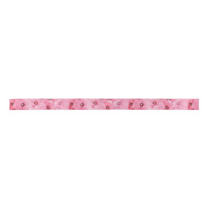 1.5" Wide Satin Ribbon, POPPIES PINK Ribbon