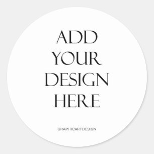 1.5"x1.5" or 3"x3" Favour Tag Sticker Custom Print