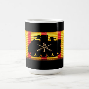 1/5th Infantry Vietnam Service Ribbon Mug