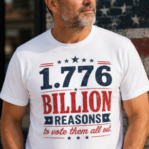 1.776 Billion Reasons Protest Shirt