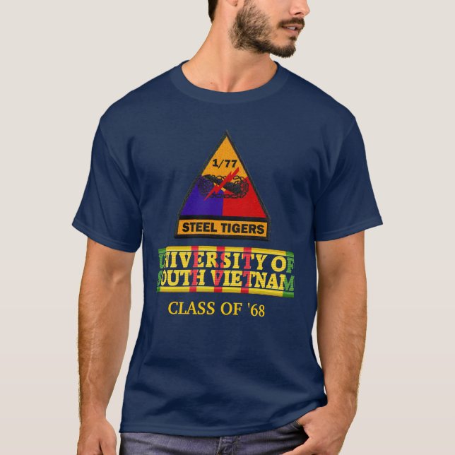 1/77th Armour University of South Vietnam Shirt (Front)