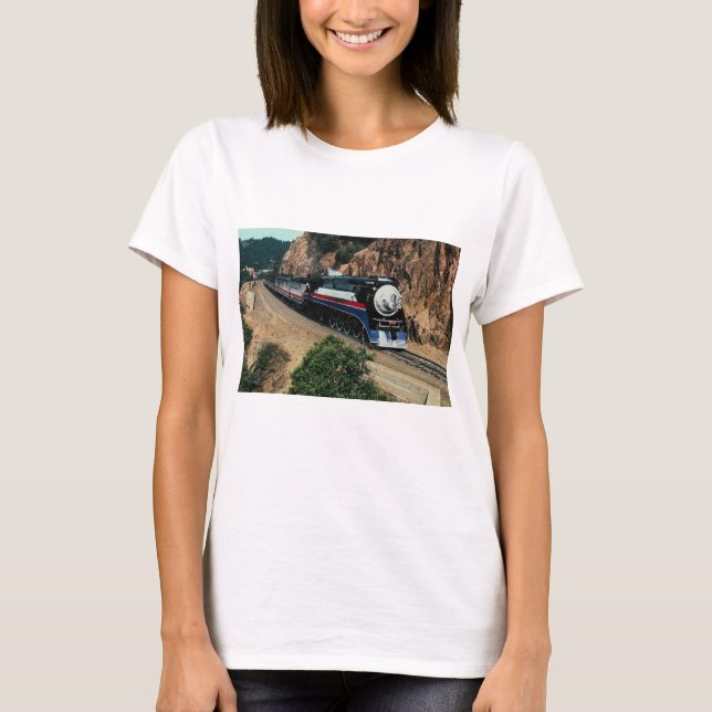 1 American Freedom Train (SP) 4449, Cape Horn, CA T-Shirt (Front)