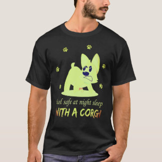 1 Angry Little Corgi Growling And Showing His Teet T-Shirt