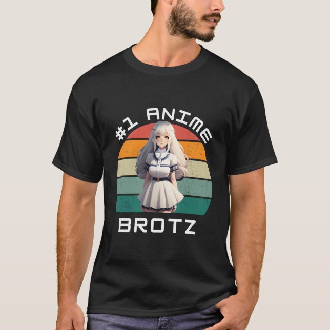 1 Anime Brotz Ga Kawaii Beautiful T-Shirt (Front)