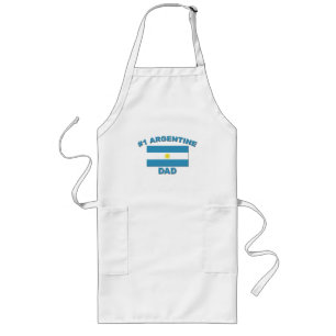 #1 Argentine Dad Long Apron