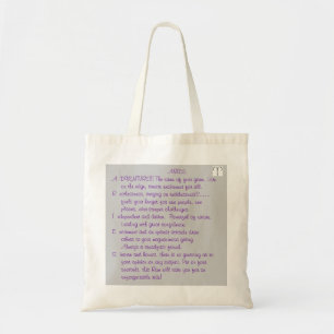 1-ARIES Mar 21- Apr 19 poem tote bag