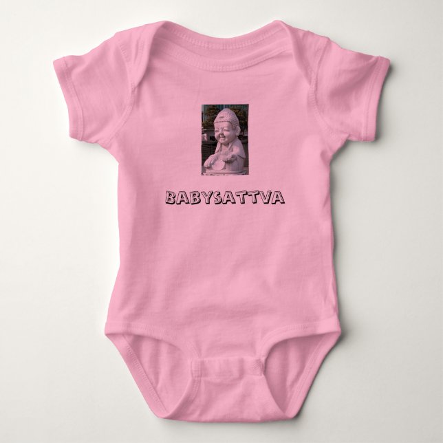 1, Babysattva Baby Bodysuit (Front)