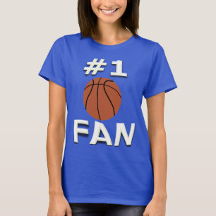#1 Basketball Fan T-Shirt