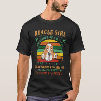 1 Beagle Girl - he Soul - The Fire - The Heart - T T-Shirt