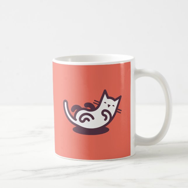 #1 Belly Tickler (orange) Coffee Mug (Right)