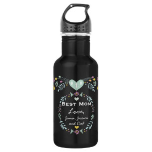# 1 Best Mother Personalised Keepsake 532 Ml Water Bottle