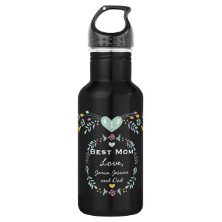# 1 Best Mother Personalised Keepsake 532 Ml Water Bottle