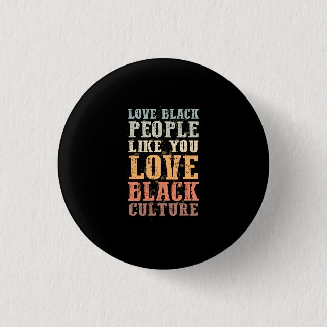 1 Black History Month Support Gift Manuel.Png 3 Cm Round Badge (Front)