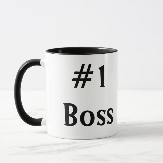 #1 BOSS mug (Left)