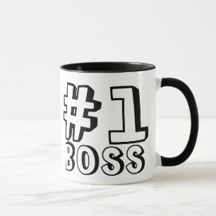 #1 BOSS MUG