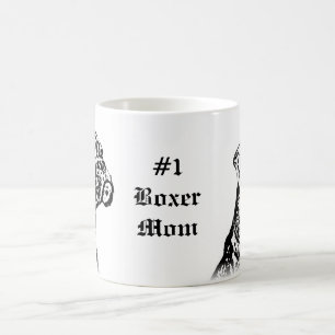 #1 Boxer Mum Boxer mug
