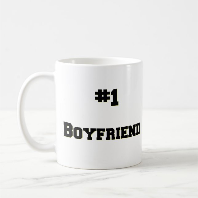 #1 Boyfriend Mug - Gifts Boyfriend (Left)