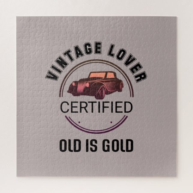 1.car lover vintage   jigsaw puzzle (Vertical)