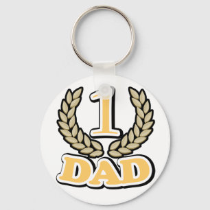#1 CHAMPION Dad keychain