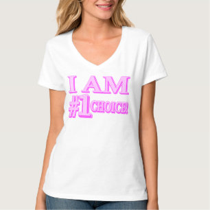 "#1 CHOICE" Cute Expression Design. Buy Now T-Shirt