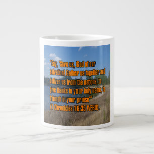 1 Chronicles 16:35 WEBU Mug