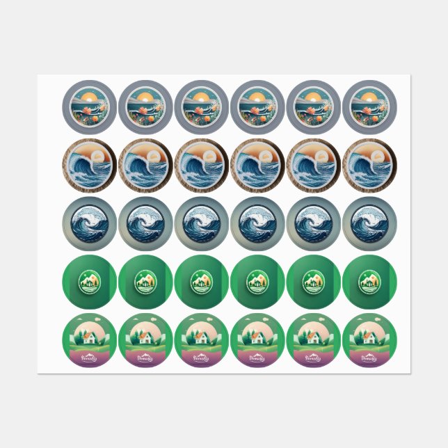 1. "Circle of Innovation: Exploring Creative Logos (Sheet)