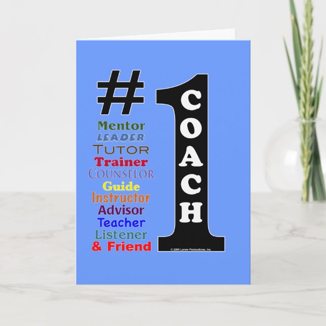 #1 Coach Card (Front)
