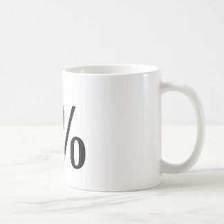 1% COFFEE MUG