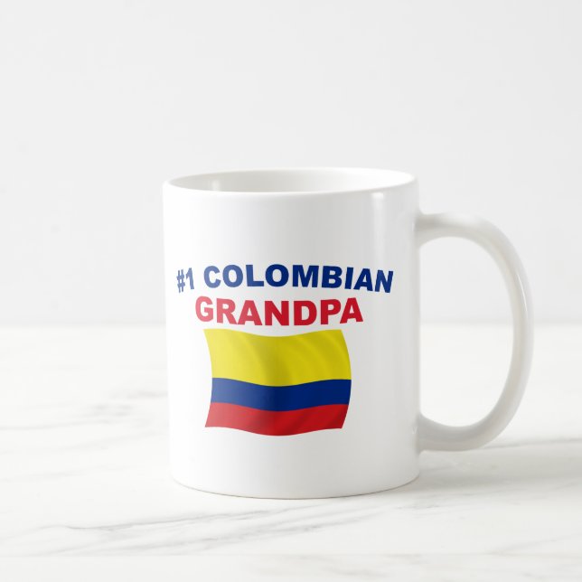 #1 Colombian Grandpa Coffee Mug (Right)