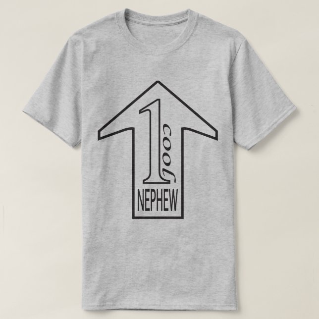 1 Cool Nephew T-shirt (Design Front)