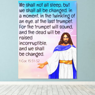 1 Cor. 15:51-52 Canvas Print