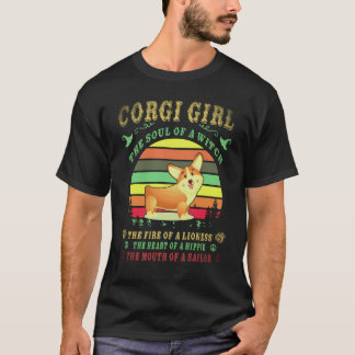 1 Corgi The Soul Of A Witch Corgi T-Shirt
