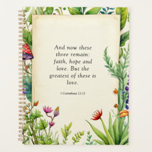 1 Corinthians 13:13 Christian Bible Verse Planner