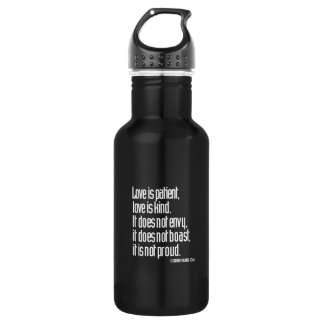 1 Corinthians 13:4 532 Ml Water Bottle