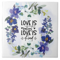 1 Corinthians 13:4 Love is Patient Bible Verse