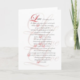 1 Corinthians 13 Card