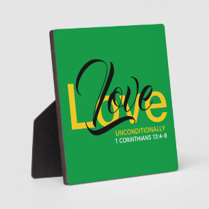1 Corinthians 13 Christian LOVE Plaque