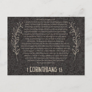 1 Corinthians 13 Postcard