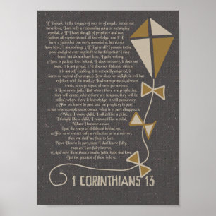 1 Corinthians 13 Poster