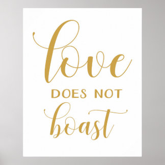 1 Corinthians 13 - Wedding Aisle Signs