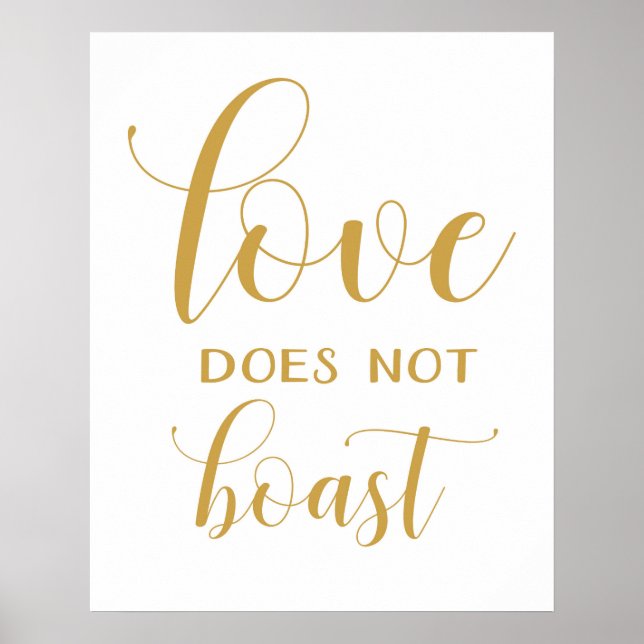 1 Corinthians 13 - Wedding Aisle Signs (Front)
